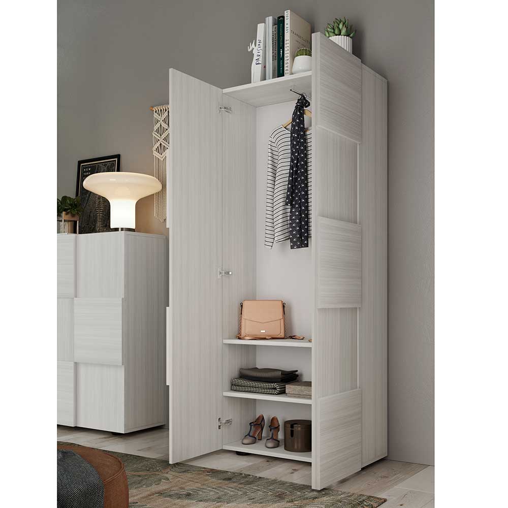 Dielenschrank in Eukalyptus Holzoptik - Hollie
