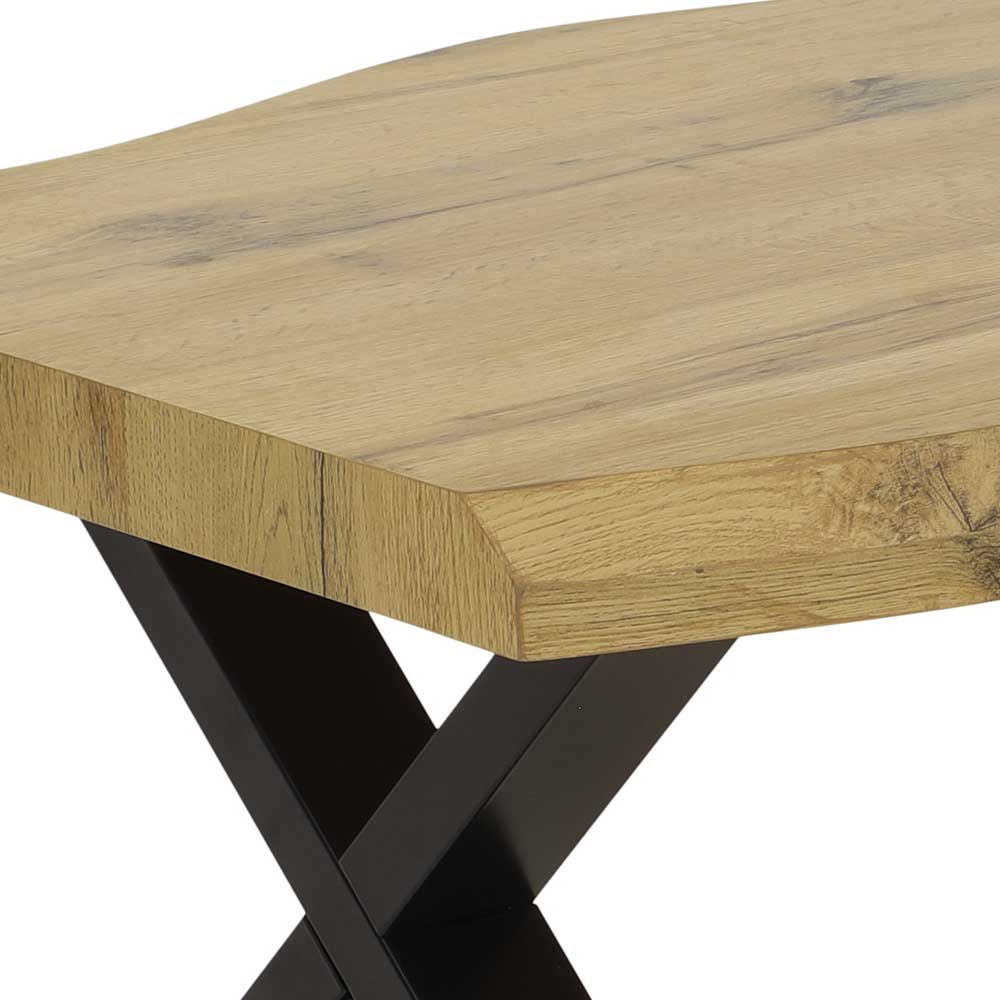 Couchtisch im Wildeiche Look - Dialucia