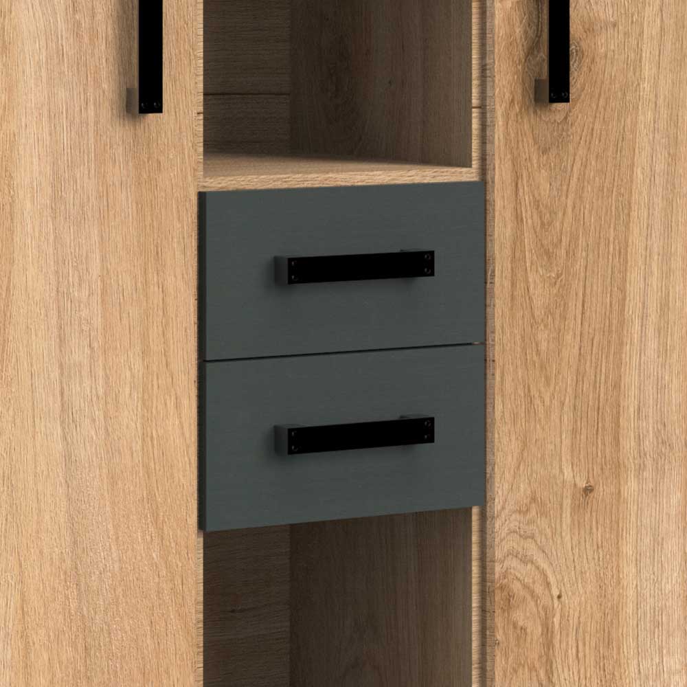 124x105x41 Schrank im Industry & Loft Style - Uletria