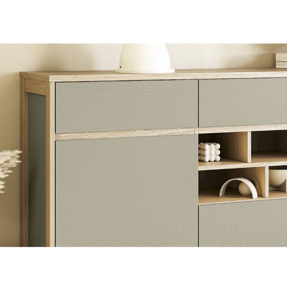 Sideboard in Eukalyptus und Eiche Optik - Promo