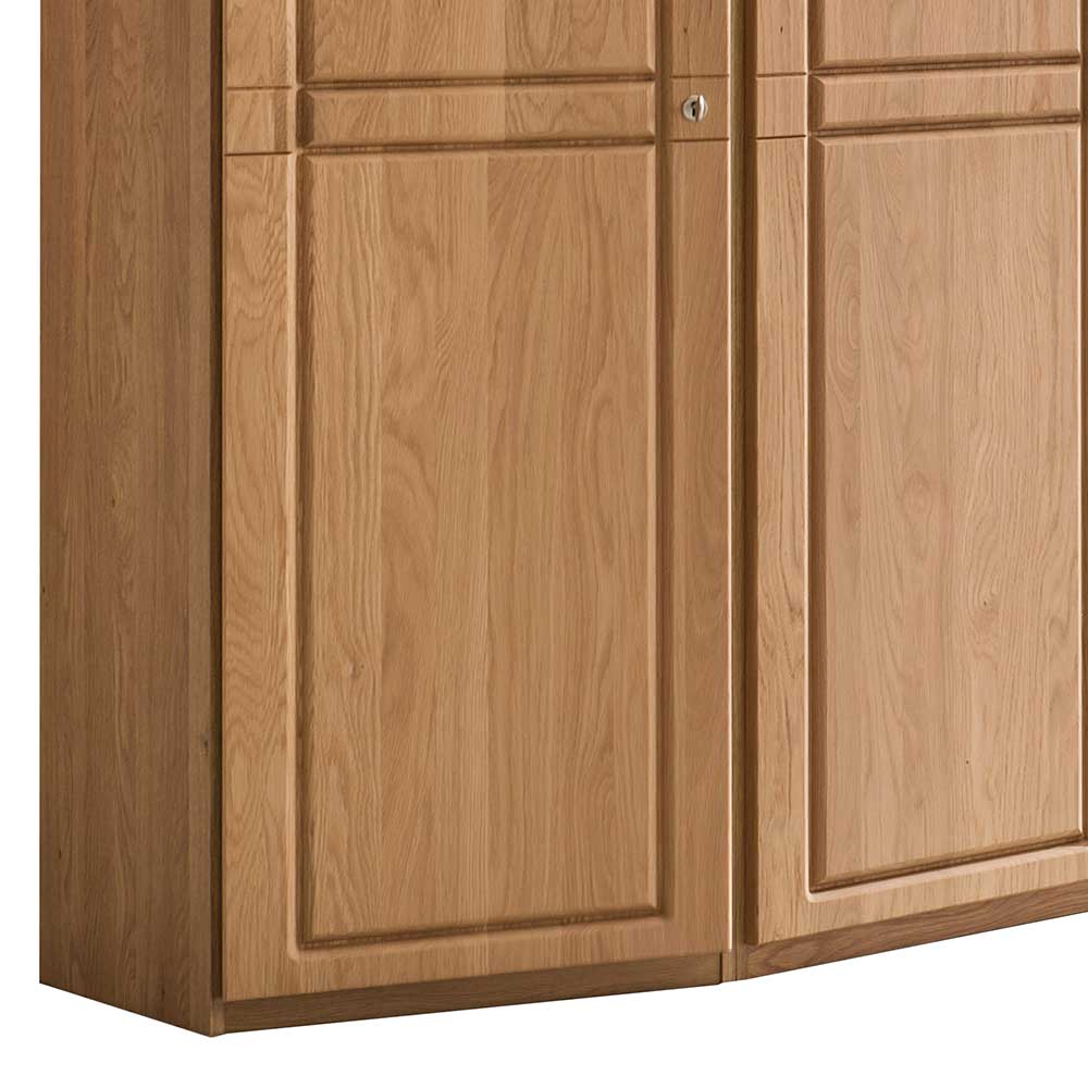 4-trüiger Kleiderschrank aus Eiche Massivholz - Sendician