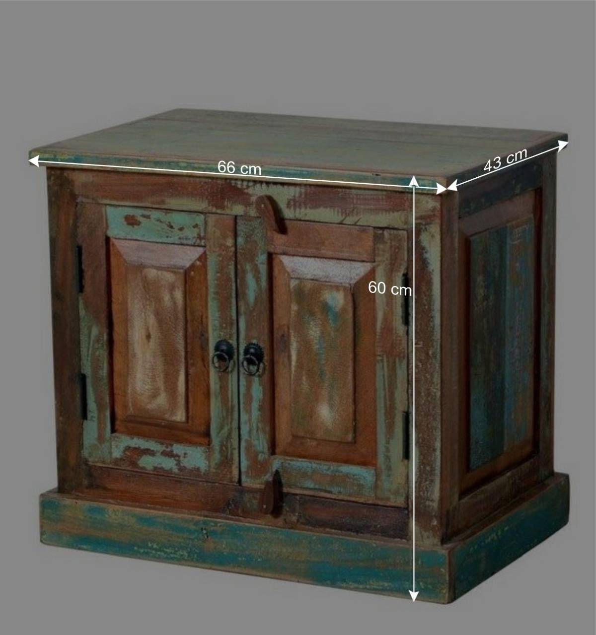 Shabby Chic Waschtisch & Spiegel - Jamaica (zweiteilig)