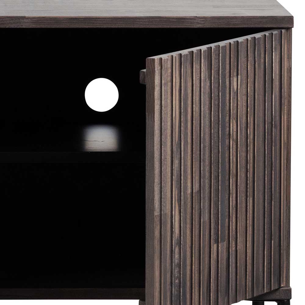 150x56x44 Design Lowboard in Esche Dunkel - Eyes
