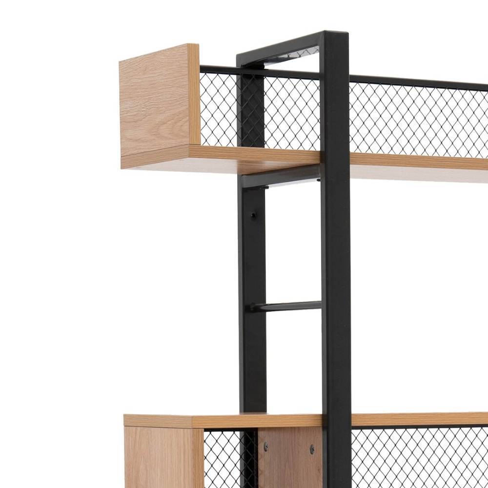 Industrial Standregal in Schwarz - Felictas