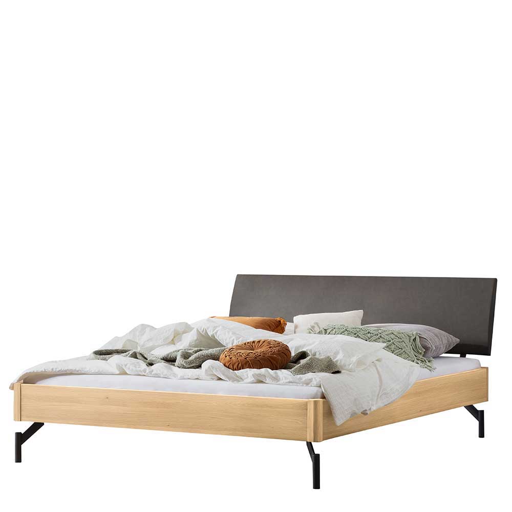 Ehebett Gestell in Eiche Hell - Quincey