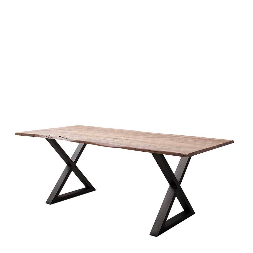 Loft Designtisch mit Waldkanten - Dunyeta