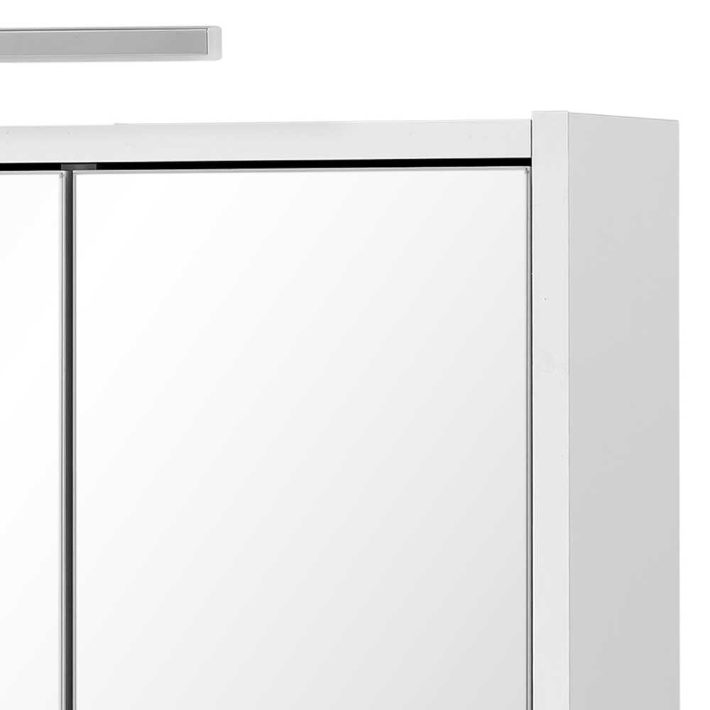 Badezimmer Spiegelschrank in Weiß - Seriacus