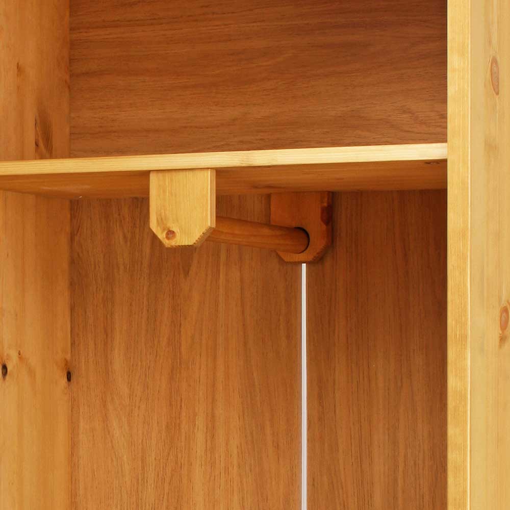 69x188x37 Flurschrank in Kiefer Natur - Vanpos