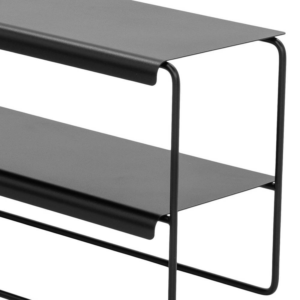 73cm breites Schuhregal in Schwarz - Flisa