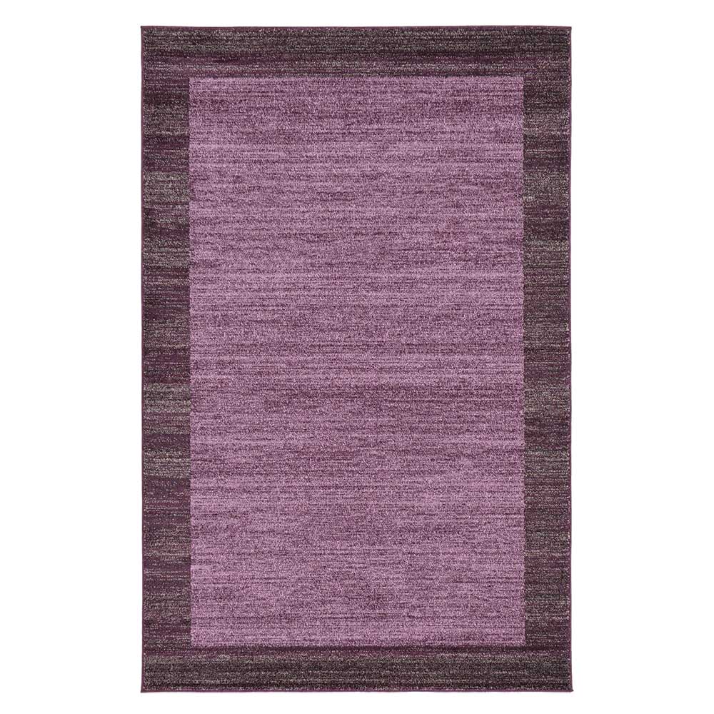 Pflegeleichter Teppich in Violett - Mutano