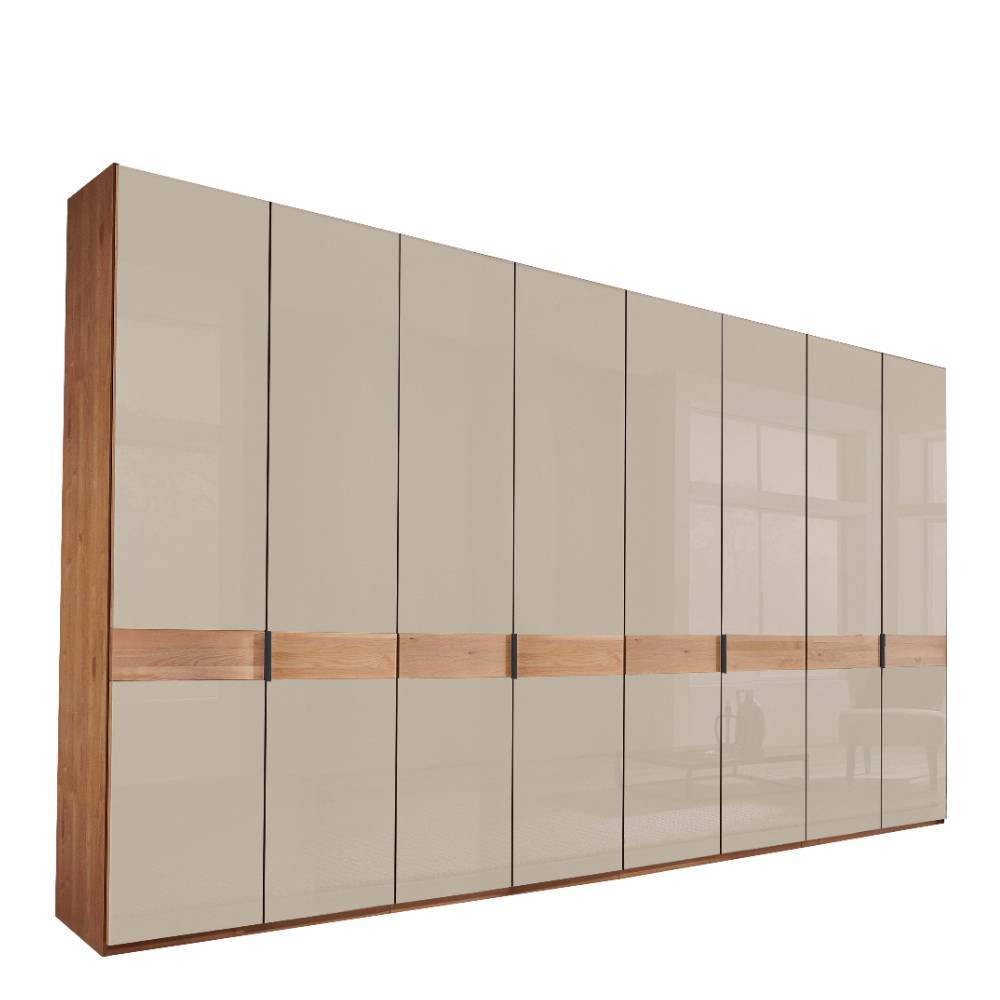 XXL-Kleiderschrank mit 393 cm Breite - 8-türig - Angelina