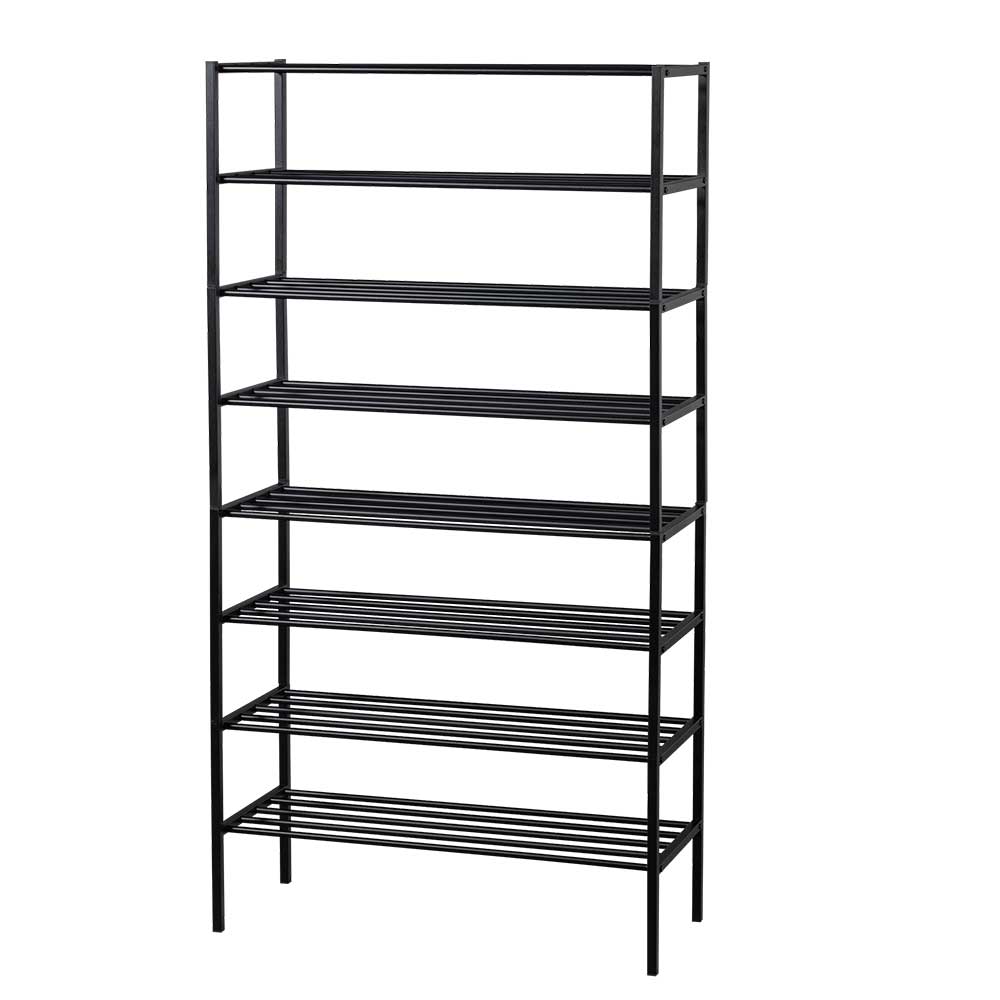Metallregal mit acht Schuhgittern - Top
