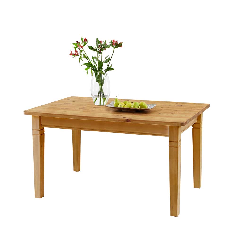 Holztisch Giurgia aus Kiefer Massivholz