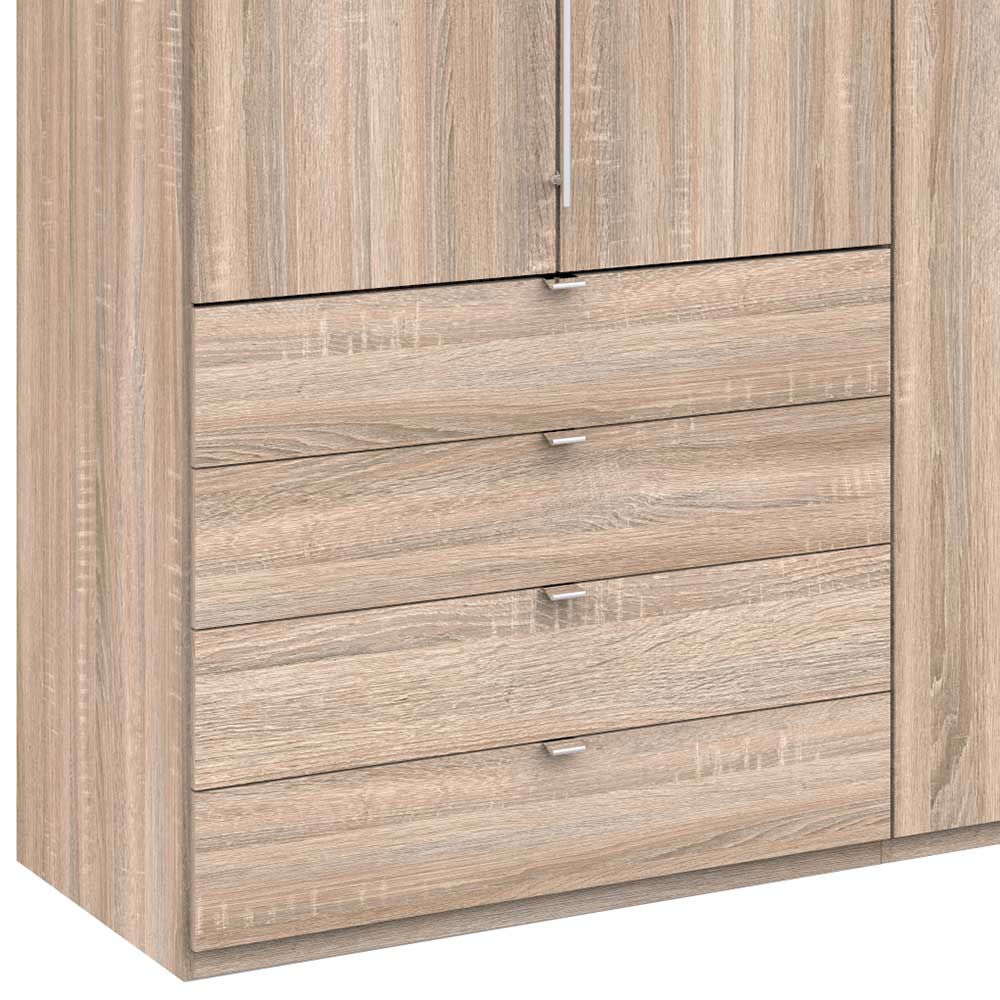 Kleiderschrank in Eiche Sägerau Dekor - Zayun