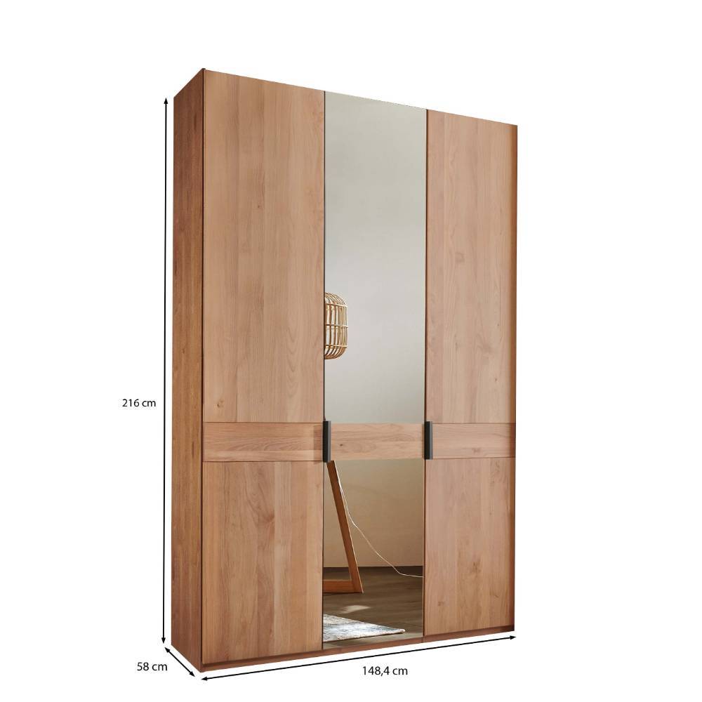 3-türiger Kleiderschrank mit 216 cm Höhe - Murray
