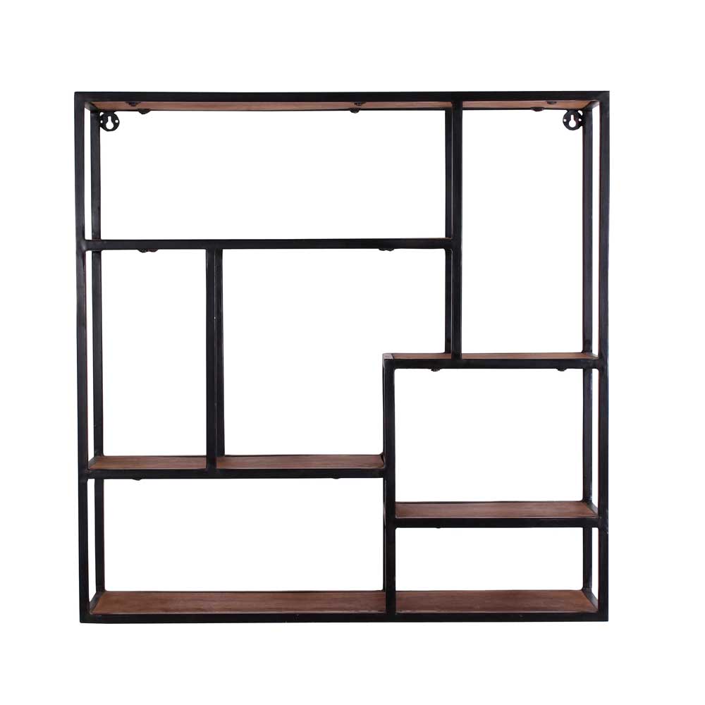 80x80x20 Hängeregal im Industry Look - Mendoza