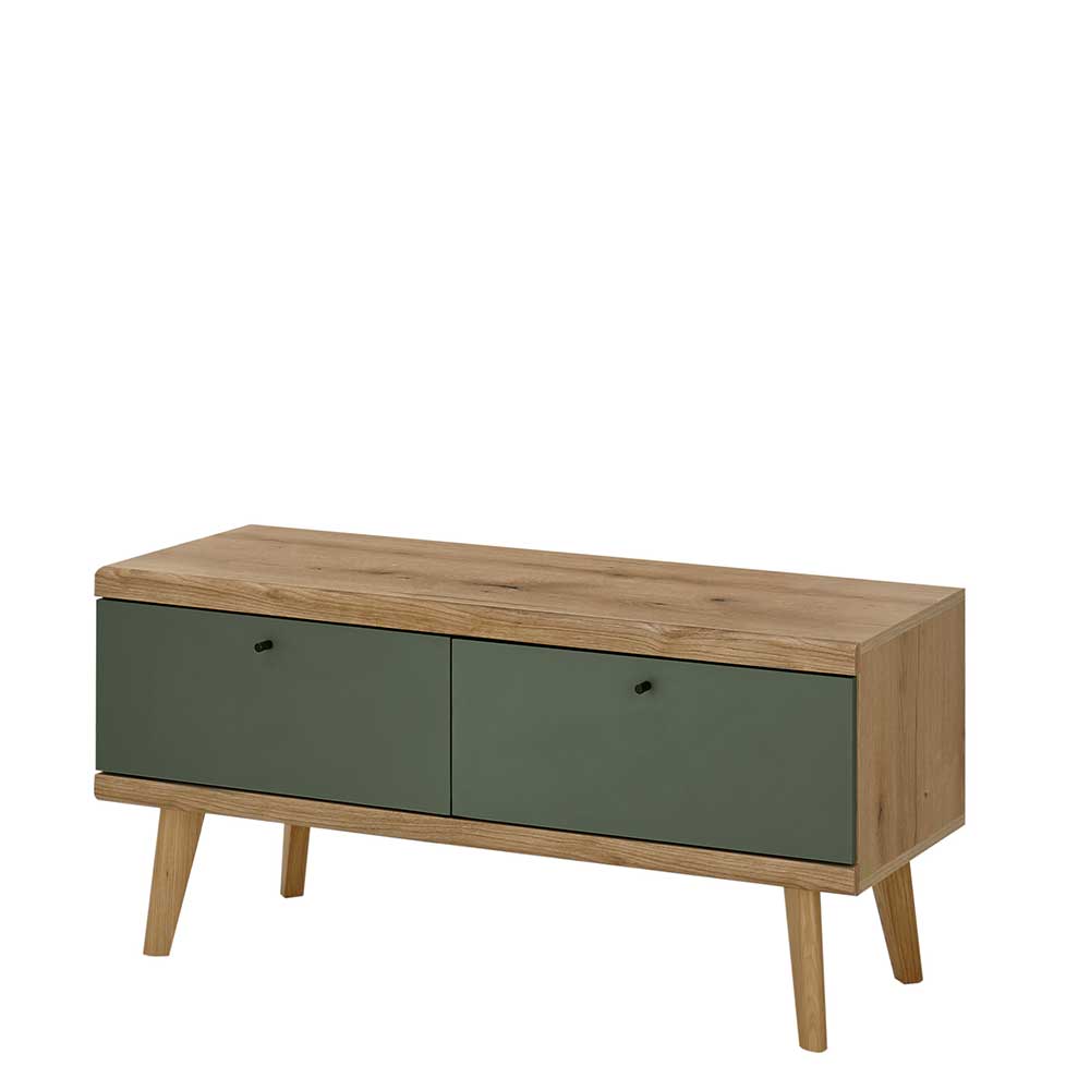 TV Unterschrank in Graugrün - Oliva
