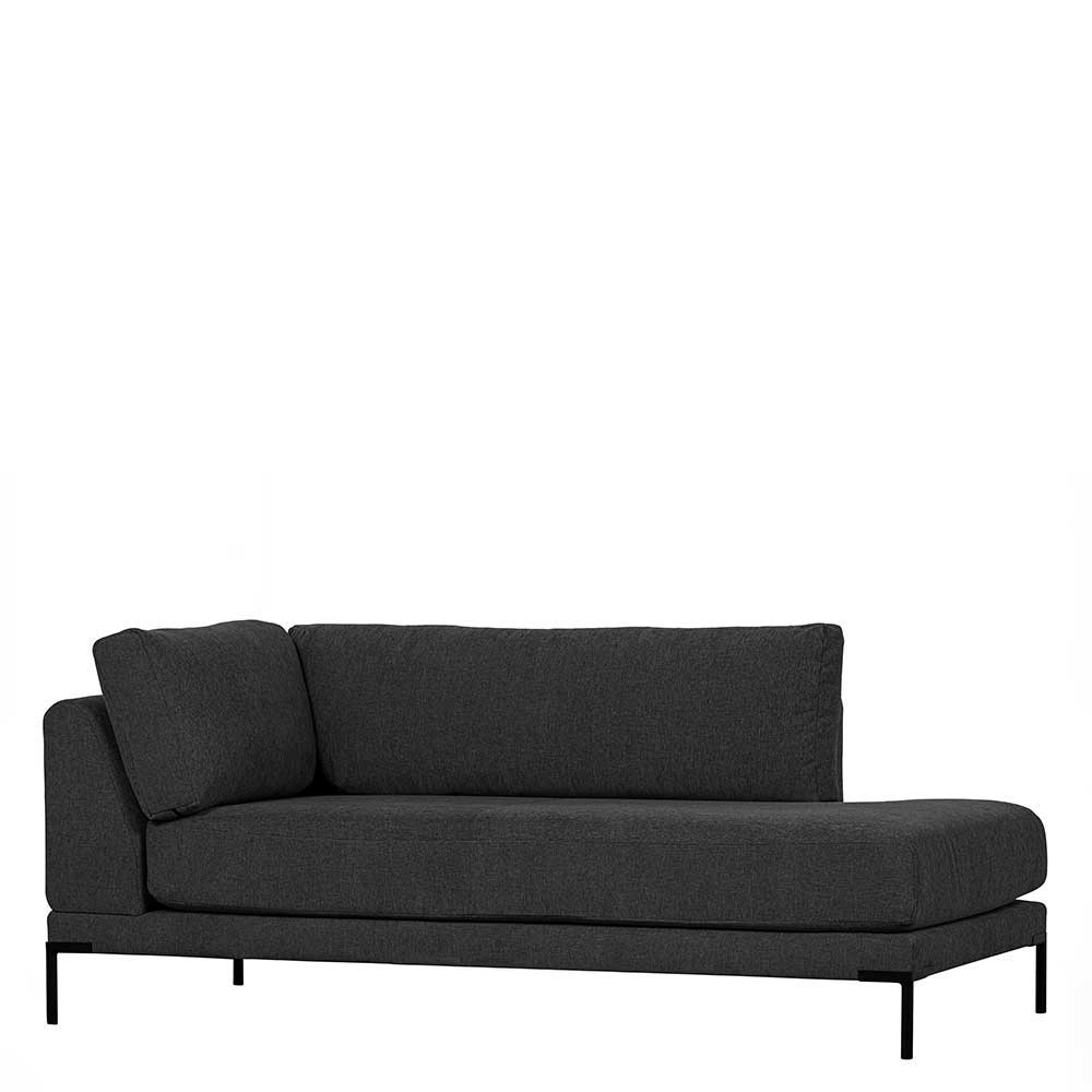 Dunkelgraues Lounge Element links - Marietta