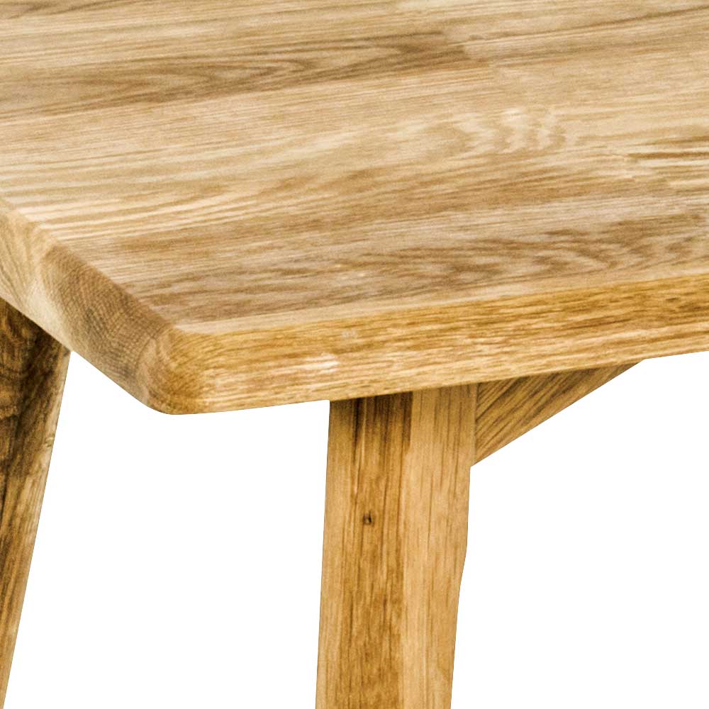 45x45x45 Beistelltisch aus Eiche Massivholz - Nulierto