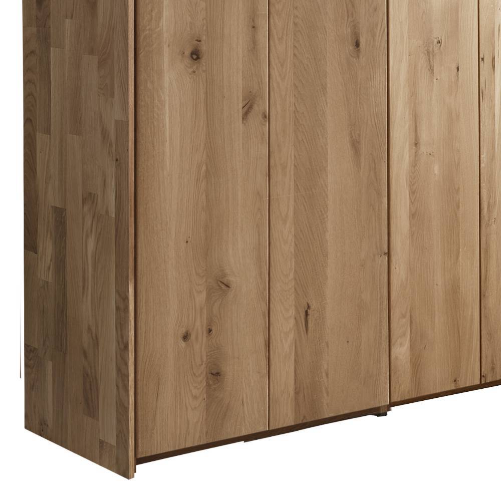 3-türiger Kleiderschrank aus Wildeiche massiv - Martinez