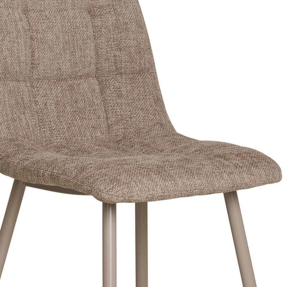 Scandi Polsterstühle in Grau - Herri (2er Set)