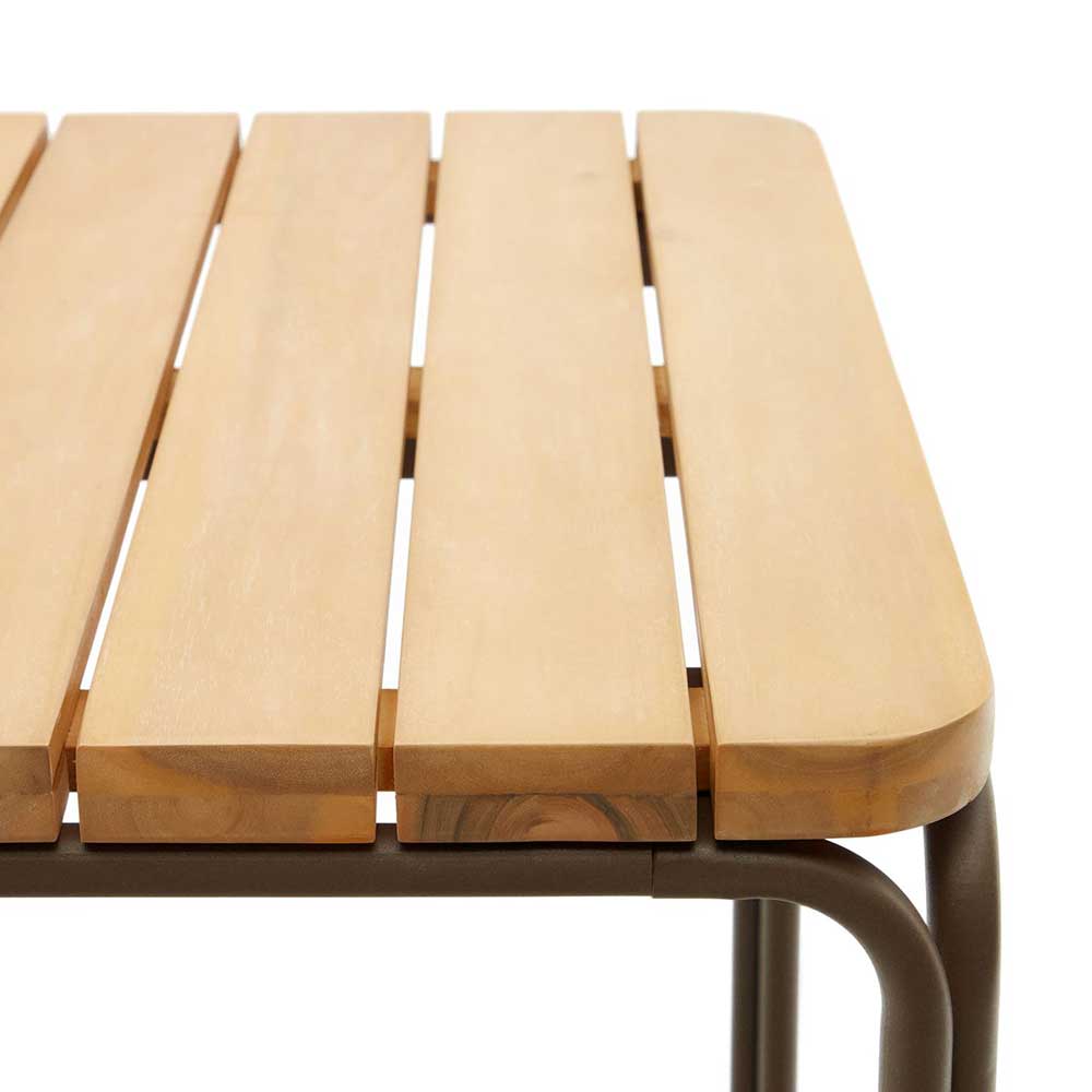 Outdoor Stehtisch aus braunem Metall - Ragusca