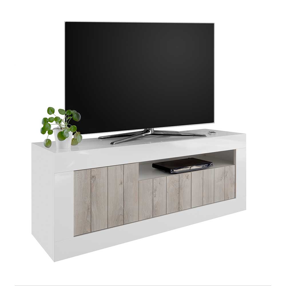 Modernes TV Lowboard mit Fach & 3 Türen - Merenda