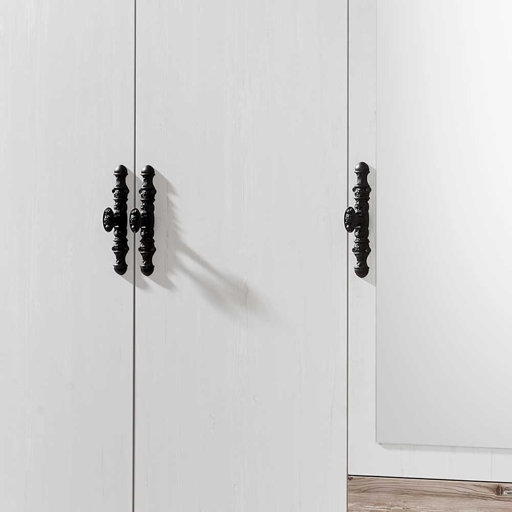 5-türiger Landhaus Schrank zweifarbig - Nedita