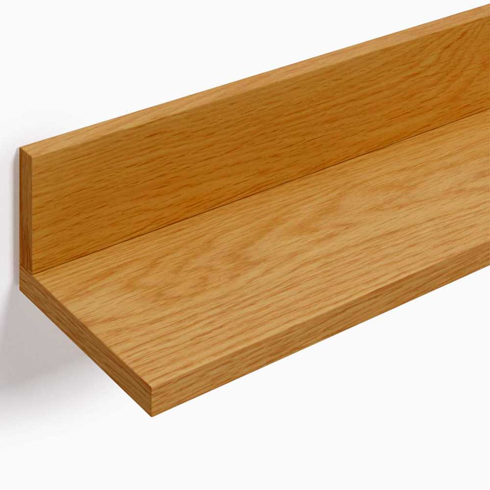 Modernes Hängeboard in Furnier Eiche - Elastian