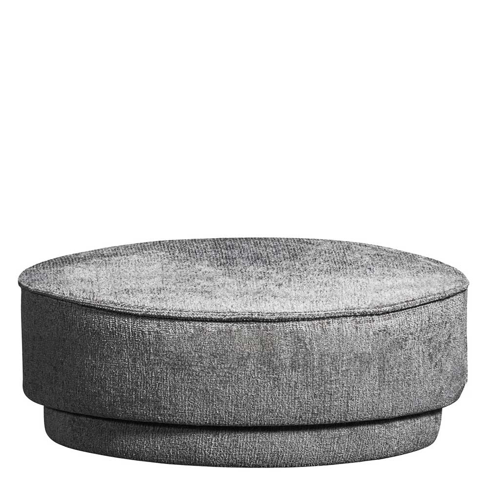 80 cm runder Hocker mit 28 cm Höhe - Sebastiano