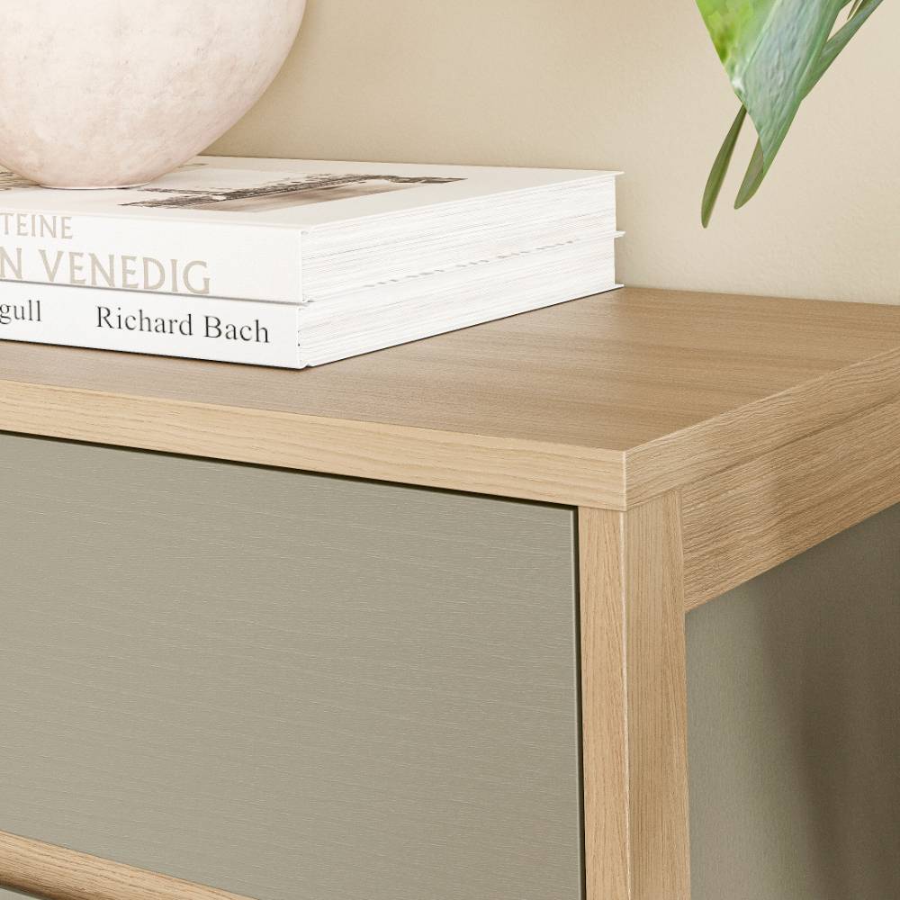 Highboard in Eukalyptus und Eiche Optik - Promo