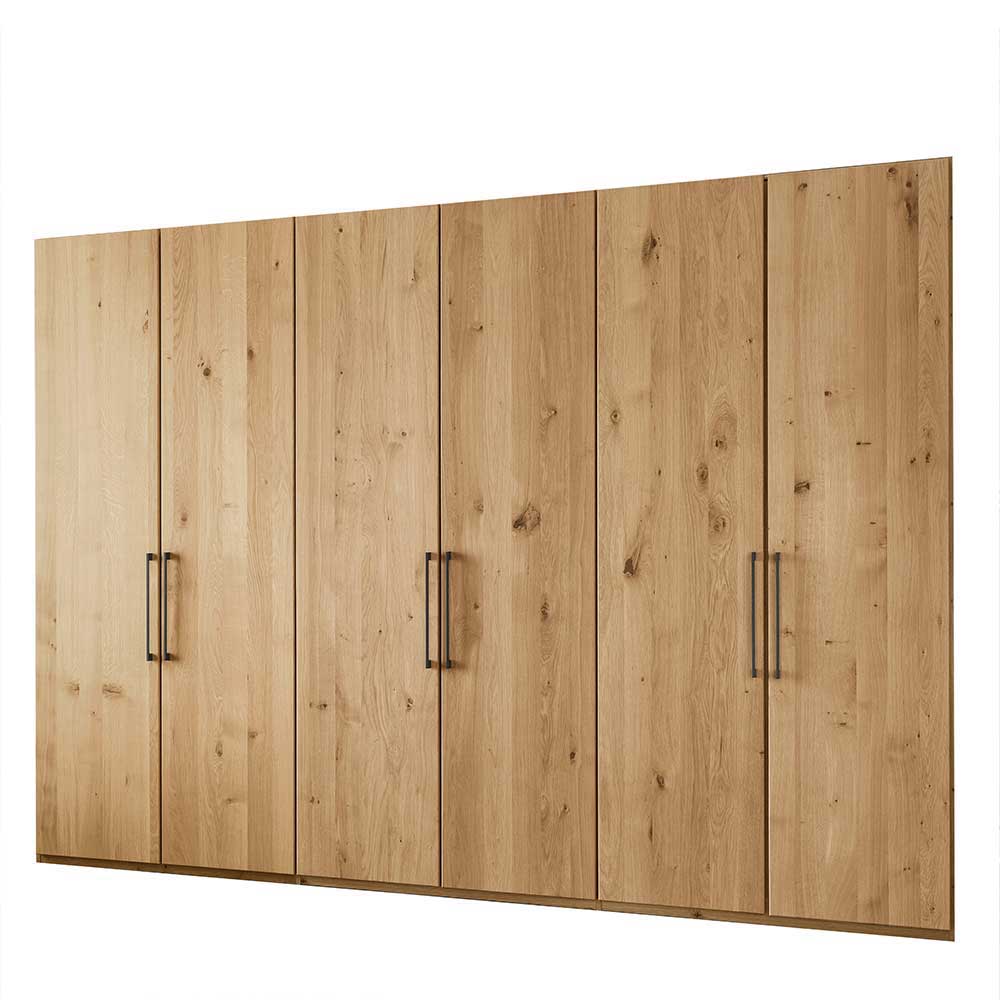 Schlafzimmer Möbel-Set in Wildeiche Bianco - Siestago (vierteilig)