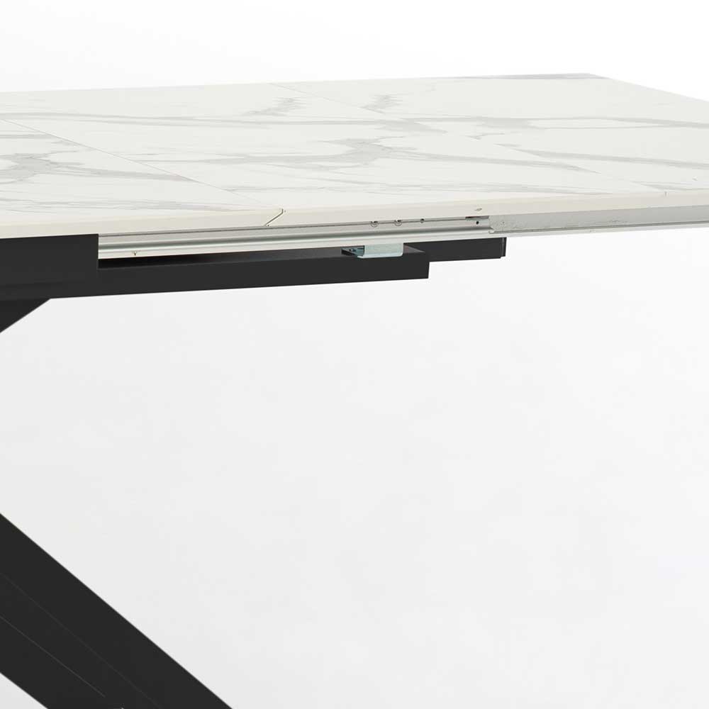 HPL Design Ausziehtisch in Marmor Optik - Infermo
