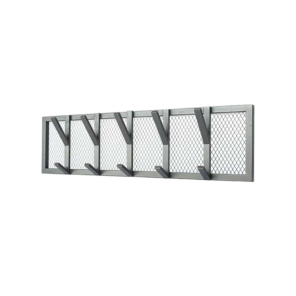 Metall Gitter Hängegarderobe mit 5 Doppelhaken - Pig