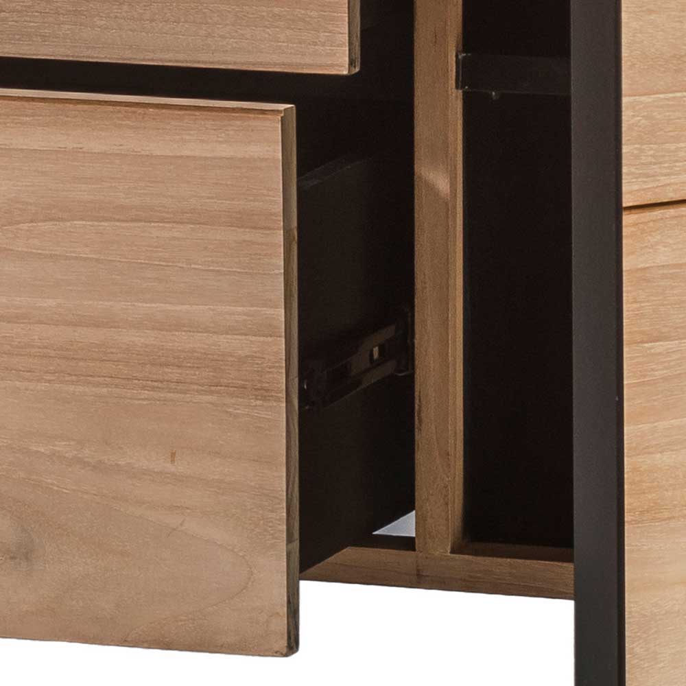 223x90x48 Großes Sideboard aus Teak - Nekella