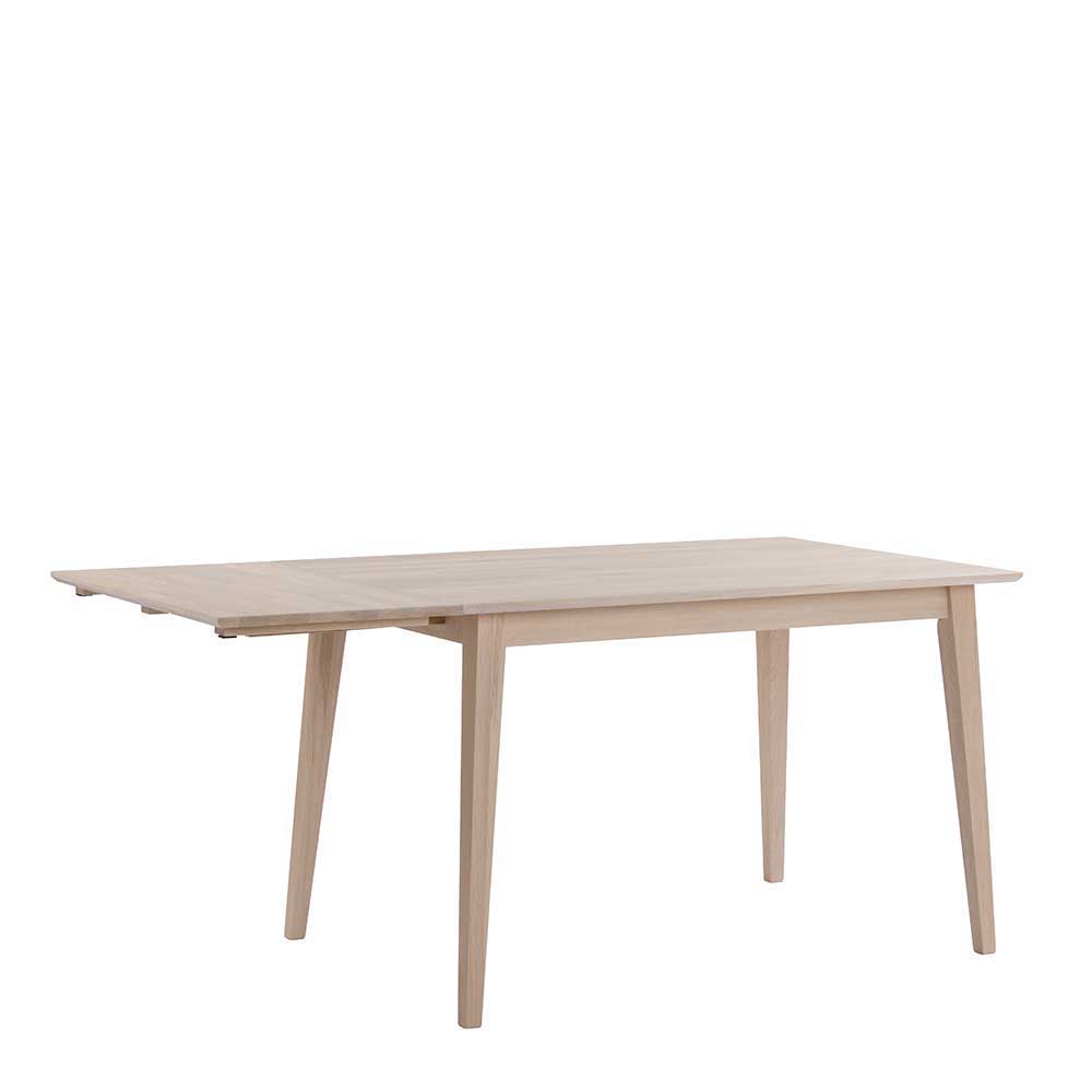 Tisch mit Verlängerung & 4 Stühlen - Pessoa (fünfteilig)