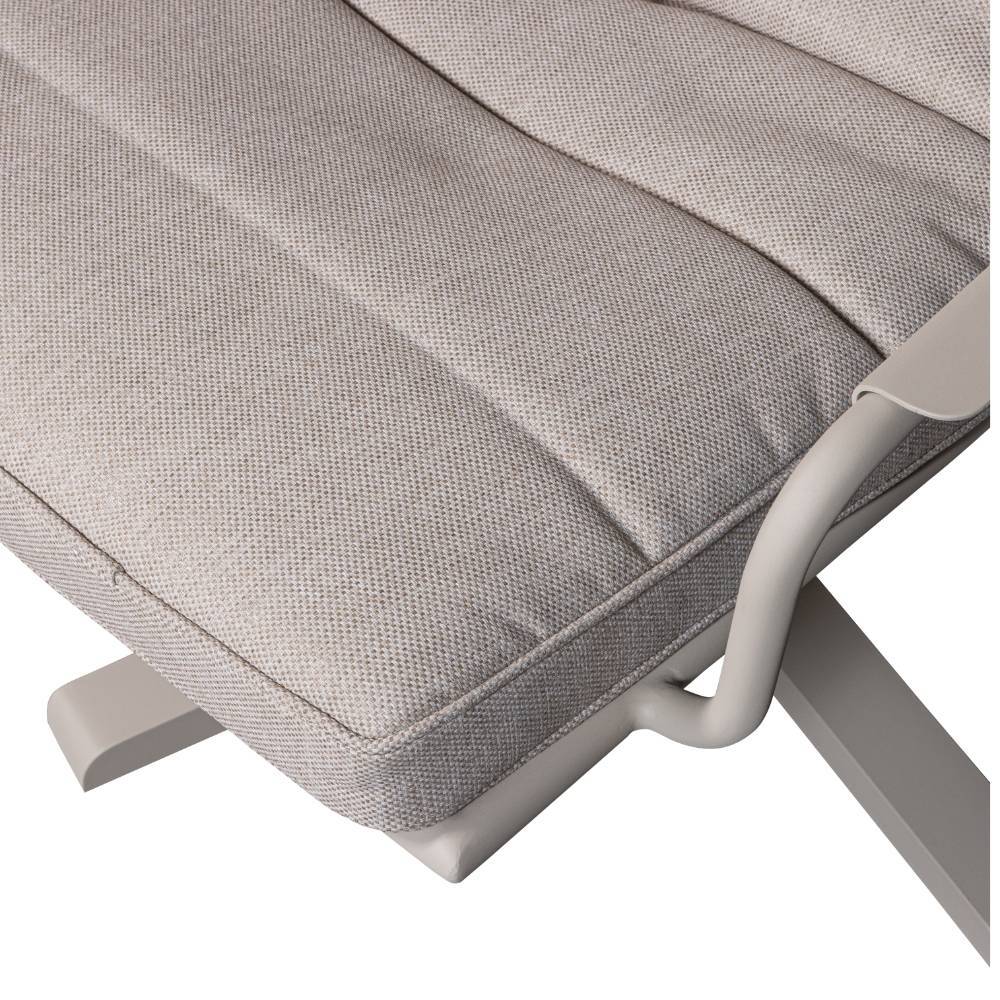Designsessel in Beige - Karibia