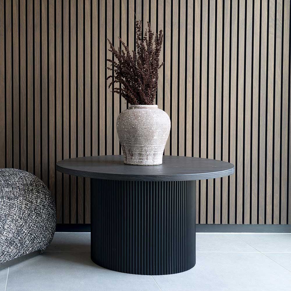 Design Couchtisch in Dunkelbraun - Vegano