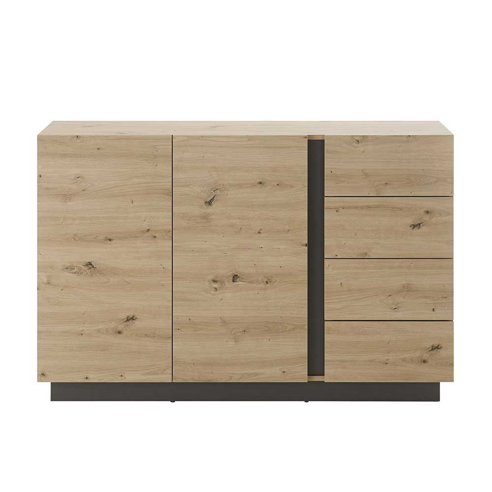 Moderne Kombi-Kommode 138 cm breit - Lairian
