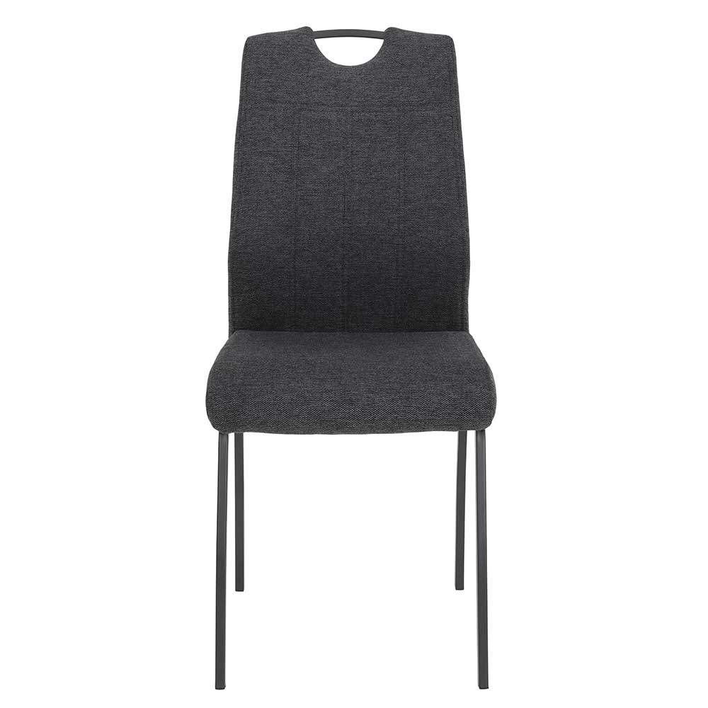 Moderne Stühle aus Webstoff - Lovro (Set)