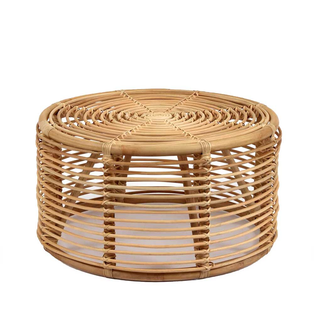 66x36x66 Couchtisch aus Rattan Geflecht - Phildel