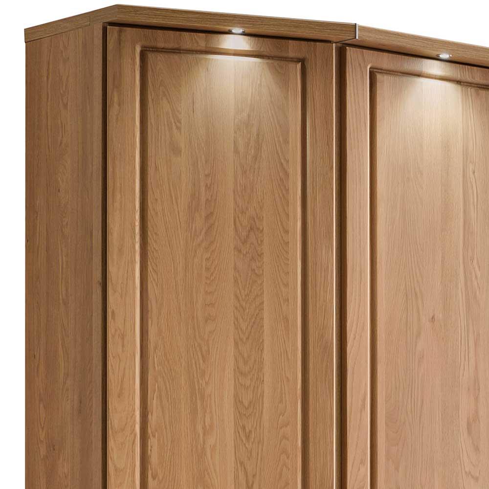 4-trüiger Kleiderschrank aus Eiche Massivholz - Sendician