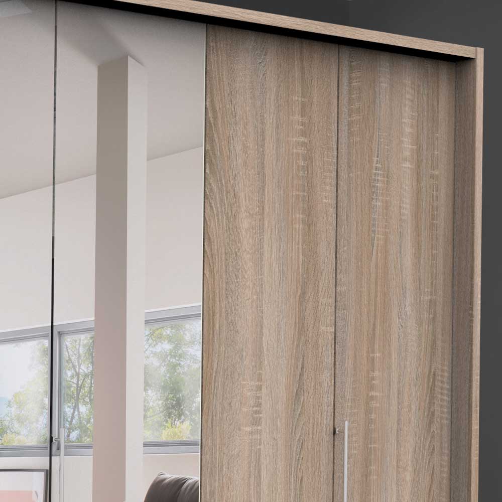 Großer Schlafzimmerschrank in Holz-Nachbildung - Zayun