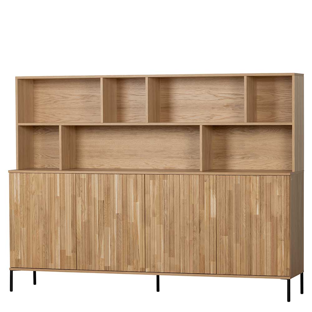 Wohnzimmerschrank mit 4 Türen & 7 Fächern - Cegrada