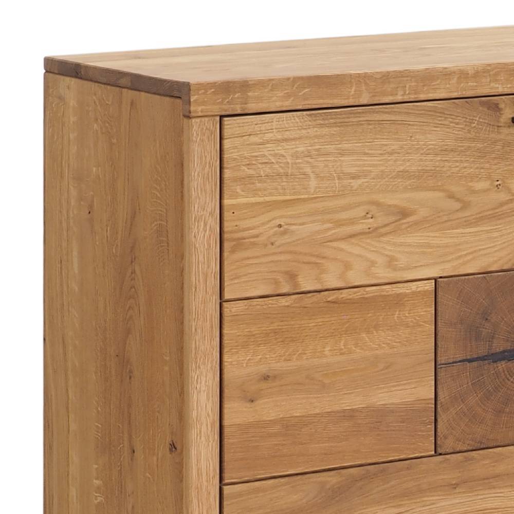 Eichenholz Sideboard mit 188 cm Breite - Hugo
