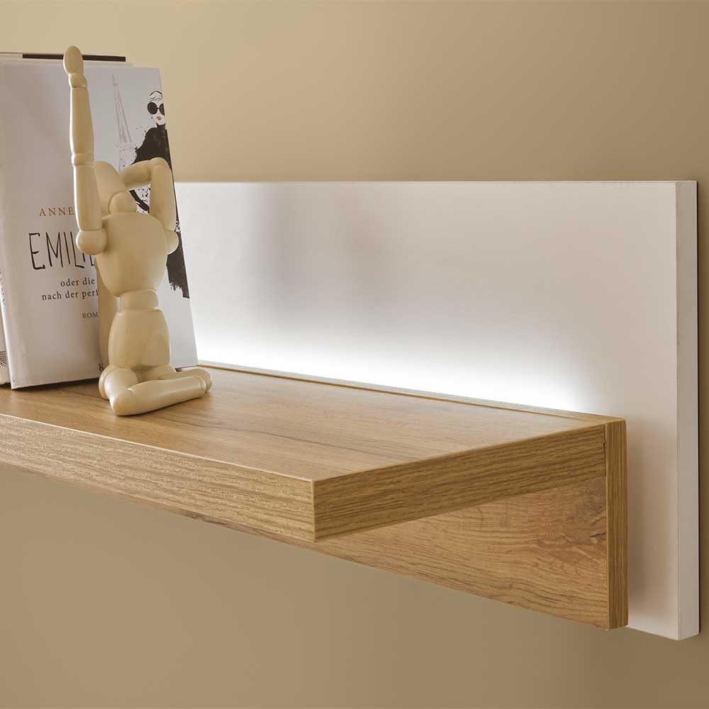 Wandboard mit Licht zweifarbig - Racelyn