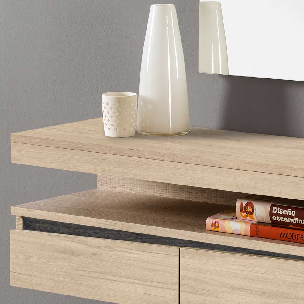 Designer Flurmöbel Set mit Wandkonsole - Irvine (zweiteilig)