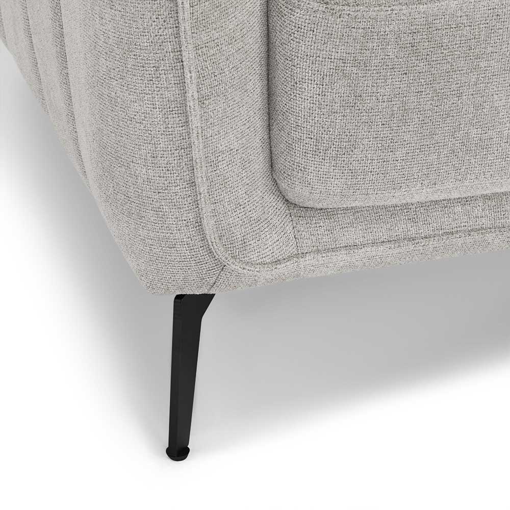 Hellgraues Sofa mit Taschenfederkern - Havilano