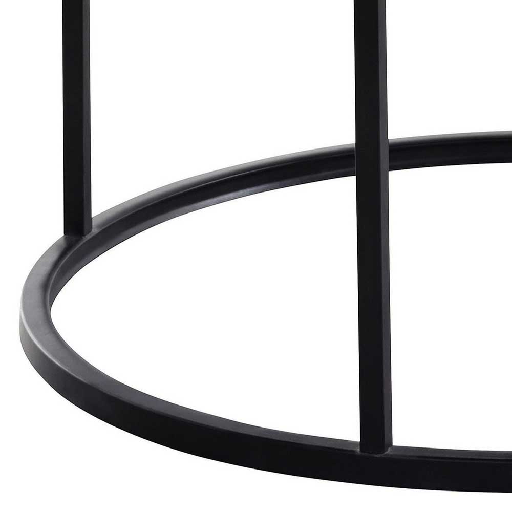 Runder Couchtisch mit Ringgestell - Cerbrere