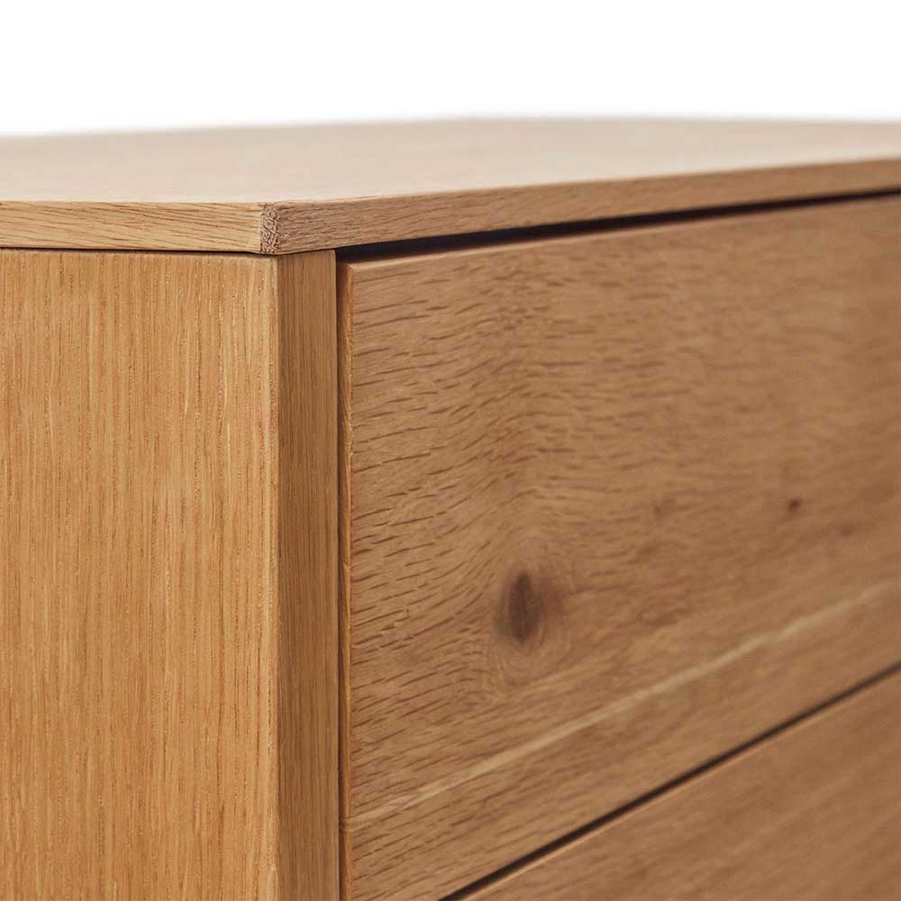 Moderner Wohnzimmerschrank in Eichefarben - Algaro